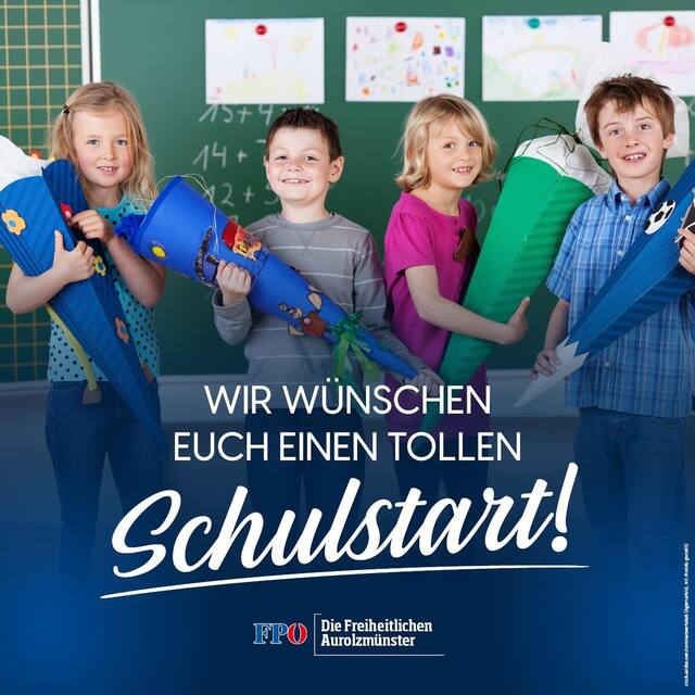 FPÖ Aurolzmünster wünscht einen guten Schulstart 2026/27
